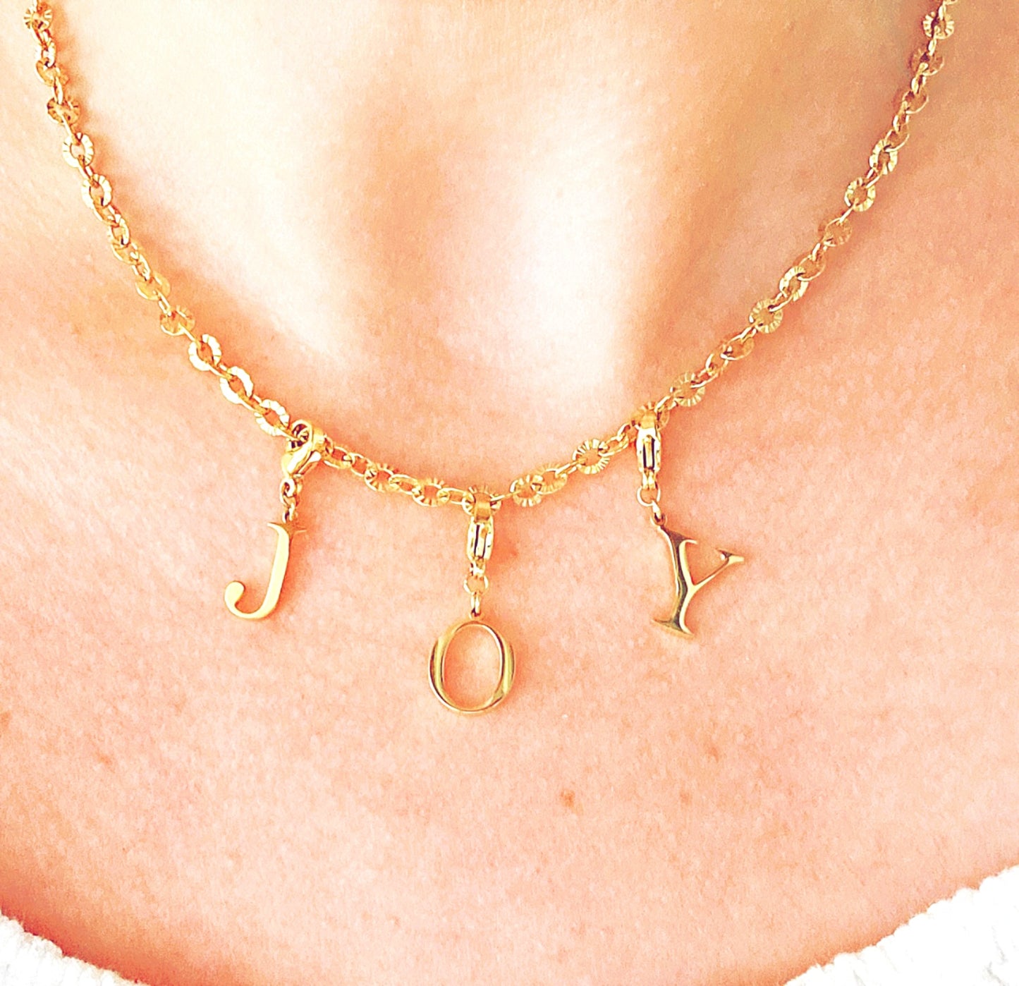 COLLIER PRENOM maillon rond