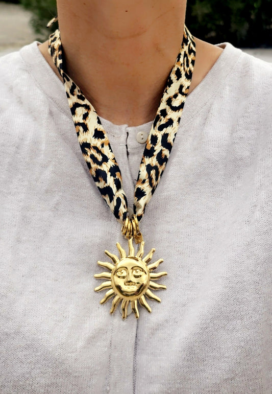 COLLIER FOULARD SOLEIL